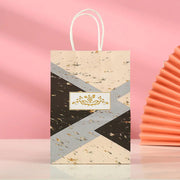 StoBag, Reusable Gift Tote Bags Elegant Marble and Gold Design for Weddings, Birthdays, Parties, Special Occasions, Packaging gogodiggity