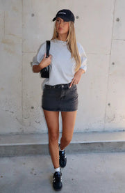 Retro Casual Slim Stretch Women Denim Skirt gogodiggity