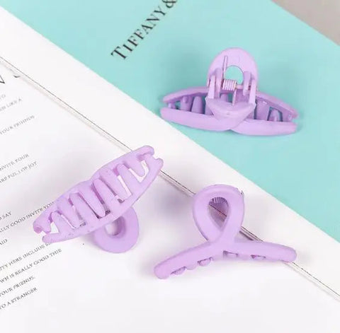 4.4CM New Solid Colour 3PCS/Set Candy Colour Small Cross Grip Clip Hairpin Barrettes for Kid Women Girl Accessories Headwear gogodiggity