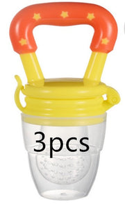 New Baby Silicone Pacifier, Encapsulated To Soothe Complementary Food Feeding Artifact gogodiggity