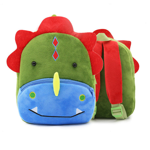 Cute Plush Backpacks Kindergarten Cartoon School Bags Children Animal Toys Bag gogodiggity