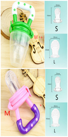 New Baby Silicone Pacifier, Encapsulated To Soothe Complementary Food Feeding Artifact gogodiggity
