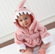 Children's Hooded Absorbent Animal-shaped Bathrobe gogodiggity