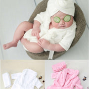 Baby Bathrobes Bath Towel Solid Color Warm gogodiggity