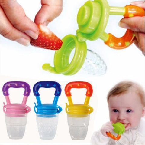 New Baby Silicone Pacifier, Encapsulated To Soothe Complementary Food Feeding Artifact gogodiggity