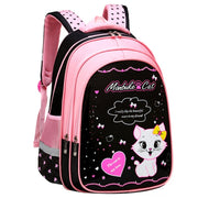 Kids School Cute Cat Print Backpack gogodiggity