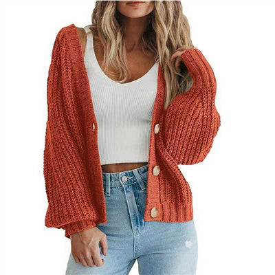 Loose Knitted Coat Women's Clothing gogodiggity