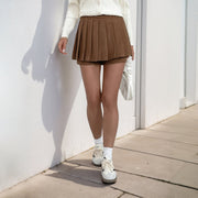 Women's Mini Pleated Skirt High Waist gogodiggity