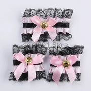 Womens Halloween Maid Lace Cat Ear Headband Hair Accessories Cat Ear Headband Long Tassel Japanese Animation Cosplay Accessories gogodiggity