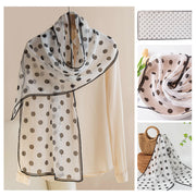 Silk Scarf Women's Mulberry Silk Printed Shawl gogodiggity
