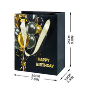 5pcs Gift Paper Bags for Birthday Christmas Thank You All Occasions gogodiggity