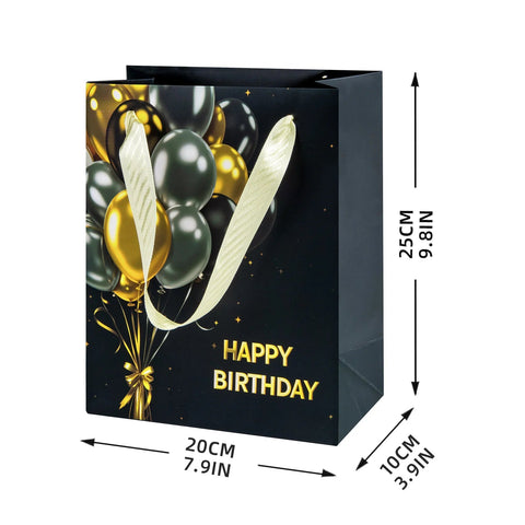 5pcs Gift Paper Bags for Birthday Christmas Thank You All Occasions gogodiggity
