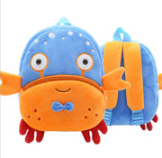 Cute Plush Backpacks Kindergarten Cartoon School Bags Children Animal Toys Bag gogodiggity