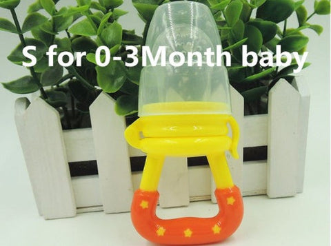 New Baby Silicone Pacifier, Encapsulated To Soothe Complementary Food Feeding Artifact gogodiggity