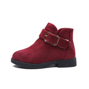 Big kids suede leather boots gogodiggity