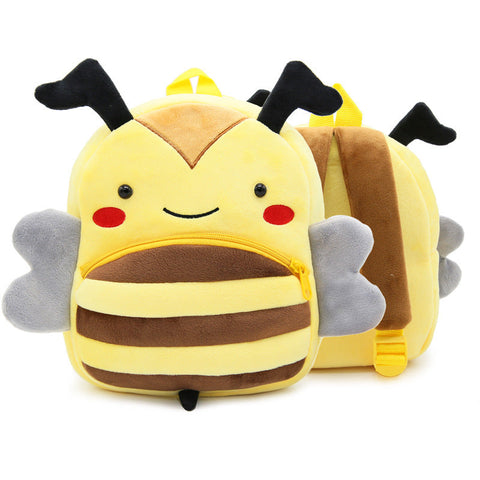 Cute Plush Backpacks Kindergarten Cartoon School Bags Children Animal Toys Bag gogodiggity
