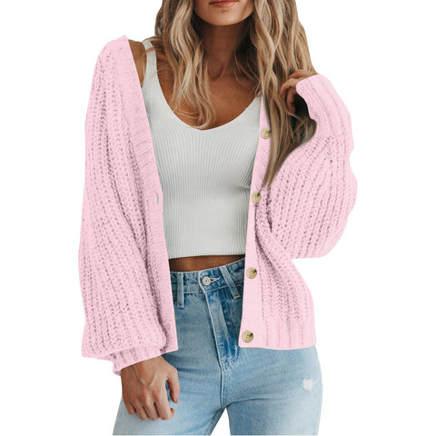 Loose Knitted Coat Women's Clothing gogodiggity