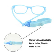 Flexible Kids Eyeglasses Frame Size 44/16 TR90 Children Glasses, No Screw, Unbreakable Safe Light Boys Girls Optical Glasses gogodiggity