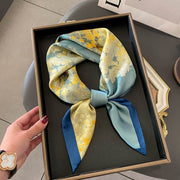 Stewardess Neck Protection Business Wear Matching Shirt Thin Scarf gogodiggity