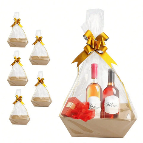 Cardboard Empty Gift Baskets To Fill Bulk For Holiday, Birthday, Christmas, Valentines Day And Any Occasion Valentine Day gogodiggity