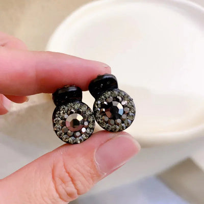 2pcs/set cute small crystal hair clip for women mini hairclip girls bangs hairpin kids claw clip set hair pin  hair accessories gogodiggity