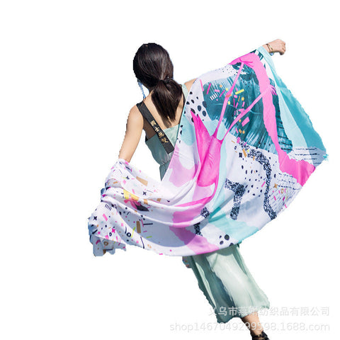 Ethnic Style Scarf Summer And Autumn Long Korean Style Scarf gogodiggity