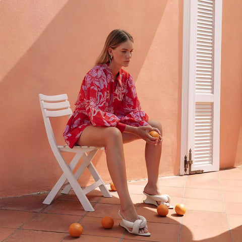 Loose Casual Puff Sleeve Lace-up Linen Jumpsuit For Women gogodiggity