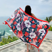 Sun-proof All-matching Shawl Beach Travel Dual-use Outdoor Beach Towel gogodiggity