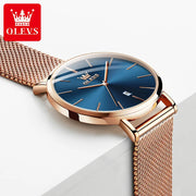 OLEVS Woman Watch 5869 Elegant Fashion Quartz Wristwatch Waterproof Date Watches For Woman Set Bracelet Watch Box Gifts Original gogodiggity