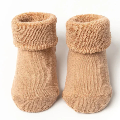 Baby Accessories Baby New Year Socks Girl Newborn Cute Warm Red Socks for Baby Girl 2 Years Non-slip Floor Cotton Children Socks gogodiggity