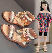 Summer Ethnic Style Retro Children's Roman Sandals gogodiggity