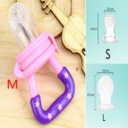 New Baby Silicone Pacifier, Encapsulated To Soothe Complementary Food Feeding Artifact gogodiggity
