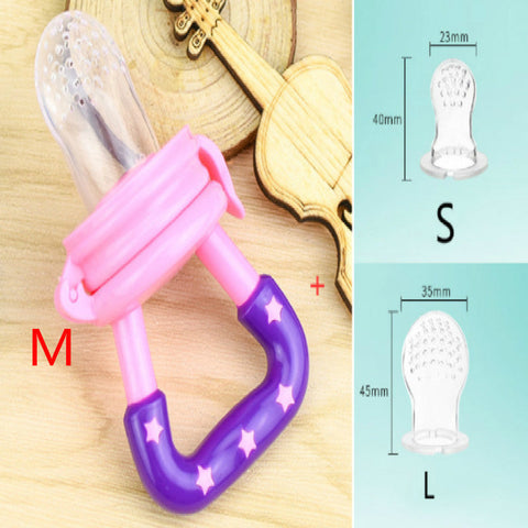 New Baby Silicone Pacifier, Encapsulated To Soothe Complementary Food Feeding Artifact gogodiggity