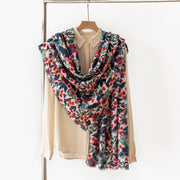 Cross-border New Arrival Printed Cashmere-like Texture Commuter's All-matching Warm Scarf Shawl gogodiggity