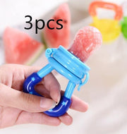 New Baby Silicone Pacifier, Encapsulated To Soothe Complementary Food Feeding Artifact gogodiggity