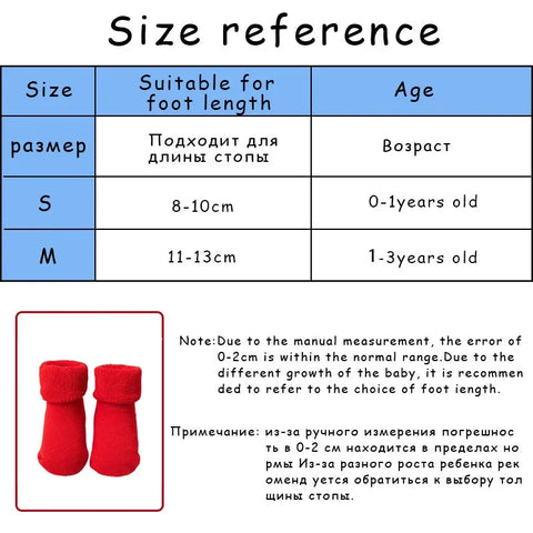 Baby Accessories Baby New Year Socks Girl Newborn Cute Warm Red Socks for Baby Girl 2 Years Non-slip Floor Cotton Children Socks gogodiggity