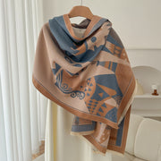 Retro High Sense Artificial Cashmere Scarf gogodiggity