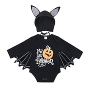 New Baby Halloween Long-sleeved Jumpsuit Pumpkin Letter Halloween Baby Jumpsuits Triangle Rompers gogodiggity