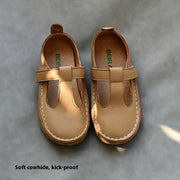 Children's Genuine Leather Soft Calf Leather Shoes Casual Baby Shoes gogodiggity