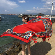 Ethnic Style Scarf Summer And Autumn Long Korean Style Scarf