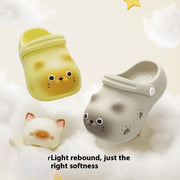Children's Closed Toe Home Outdoor Slippers gogodiggity