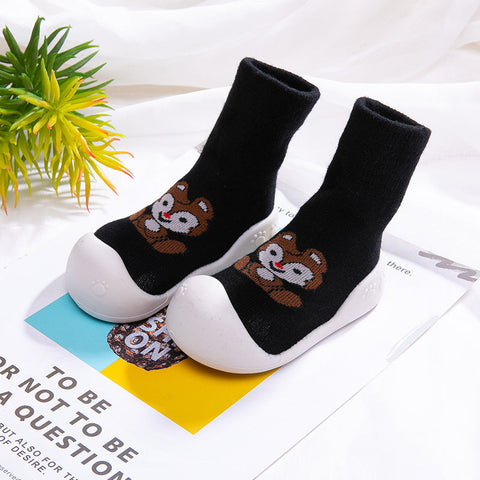 Floor Socks Shoes, Baby Non-slip Footwear, Soft Sole, Indoor Shoe Covers, Feet gogodiggity