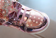 Velcro Flashing Luminous Kids Shoes gogodiggity