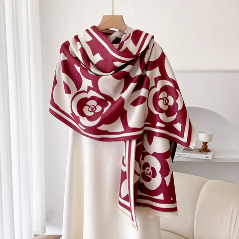 Air-conditioned Room Warm Scarf Versatile High-grade Mom Scarf gogodiggity