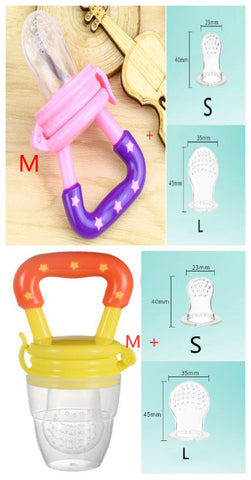 New Baby Silicone Pacifier, Encapsulated To Soothe Complementary Food Feeding Artifact gogodiggity