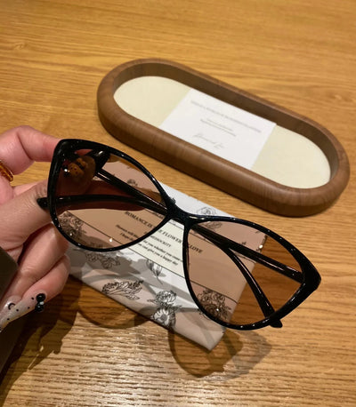2025 Lady Cat-Eye Sunglasses High-End Acetate Petite Frame UV400 ProtectionWomen’s Shades Fashion Sunglasses gogodiggity