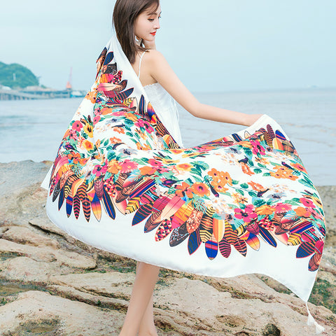 Ethnic Style Scarf Summer And Autumn Long Korean Style Scarf