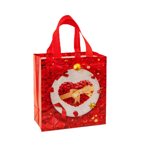 StoBag, Valentine’s Day Non Woven Gift Bags, Set of 12/30, Eco-Friendly and Perfect for Romantic Occasions, Packing Presents gogodiggity