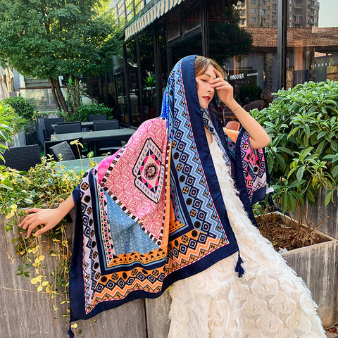 Ethnic Style Scarf Summer And Autumn Long Korean Style Scarf