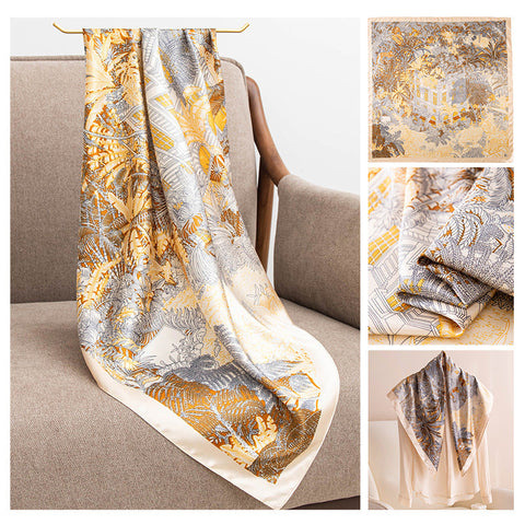 Women's Polyester Scarf Fashionable Printed Shawl gogodiggity